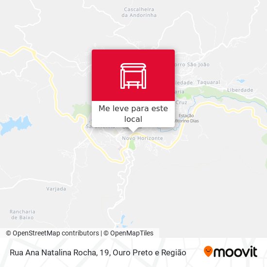 Rua Ana Natalina Rocha, 19 mapa