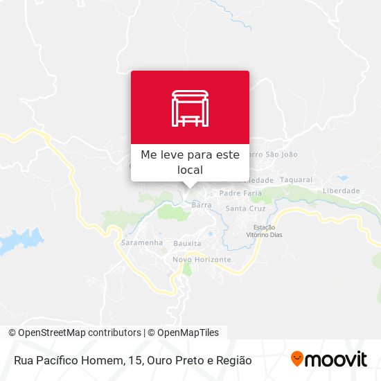 Rua Pacífico Homem, 15 mapa