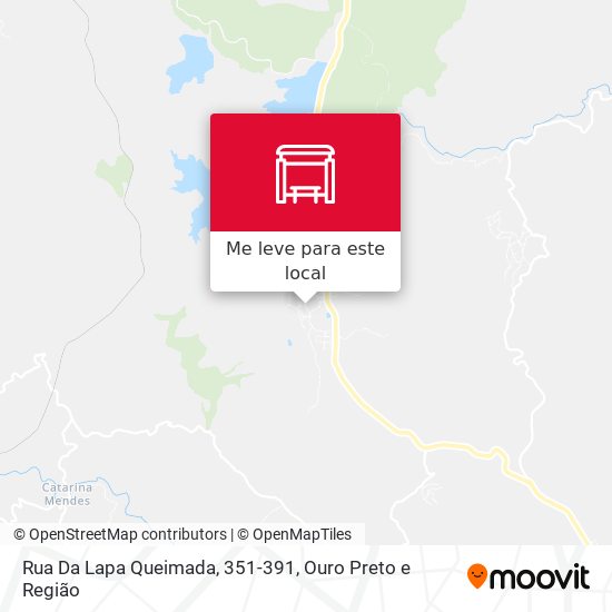 Rua Da Lapa Queimada, 351-391 mapa