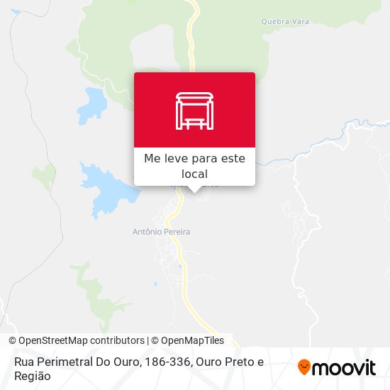 Rua Perimetral Do Ouro, 186-336 mapa