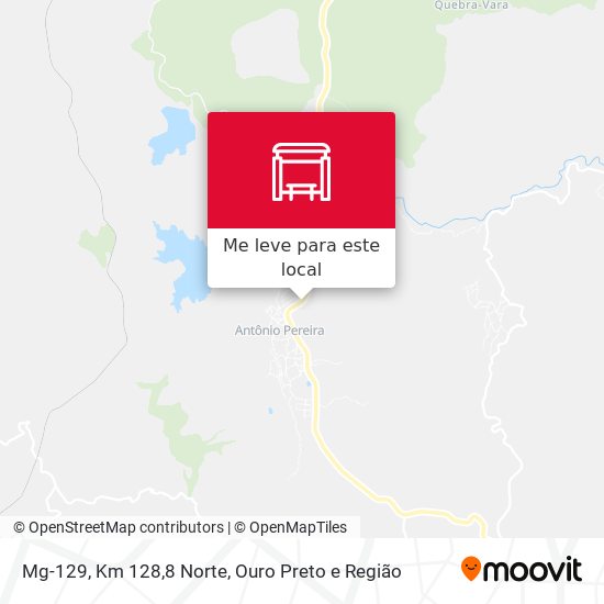 Mg-129, Km 128,8 Norte mapa