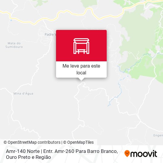 Amr-140 Norte | Entr. Amr-260 Para Barro Branco mapa