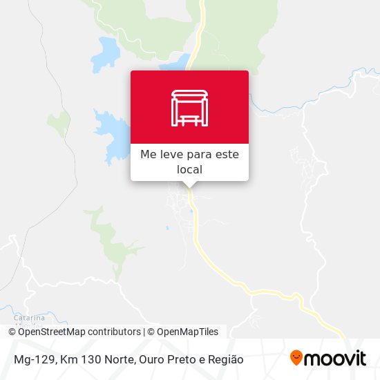 Mg-129, Km 130 Norte mapa