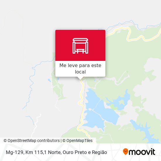 Mg-129, Km 115,1 Norte mapa