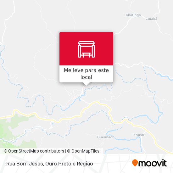 Rua Bom Jesus mapa