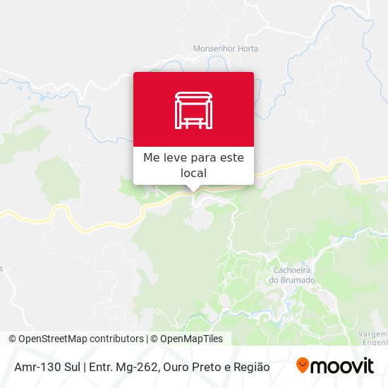 Amr-130 Sul | Entr. Mg-262 mapa