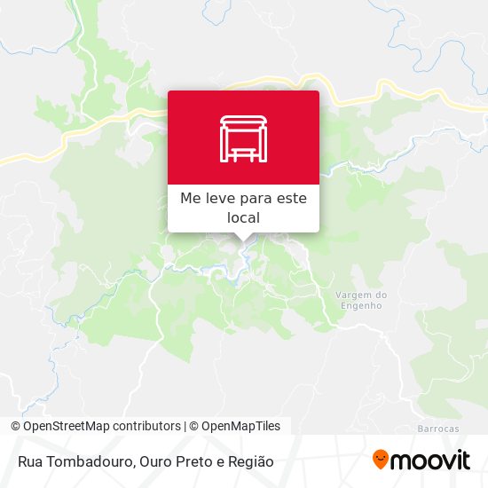 Rua Tombadouro mapa