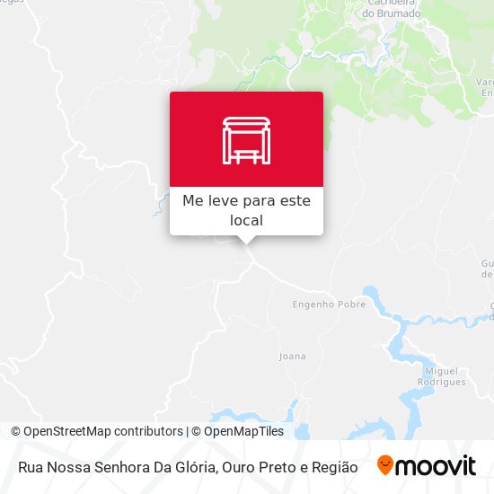 Rua Nossa Senhora Da Glória mapa