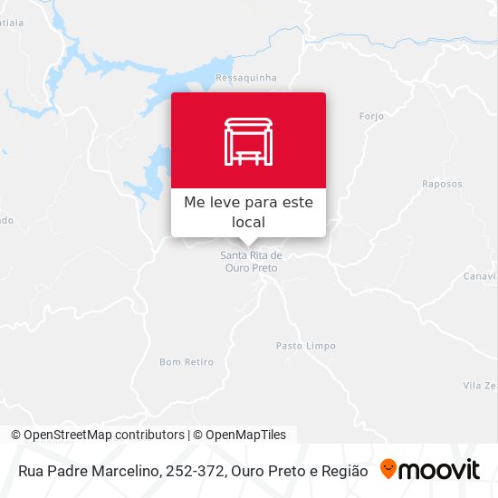 Rua Padre Marcelino, 252-372 mapa