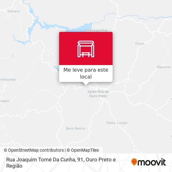Rua Joaquim Tomé Da Cunha, 91 mapa