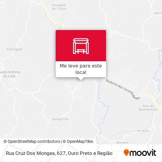 Rua Cruz Dos Monges, 627 mapa