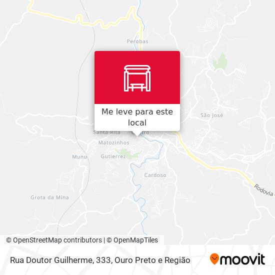 Rua Doutor Guilherme, 333 mapa