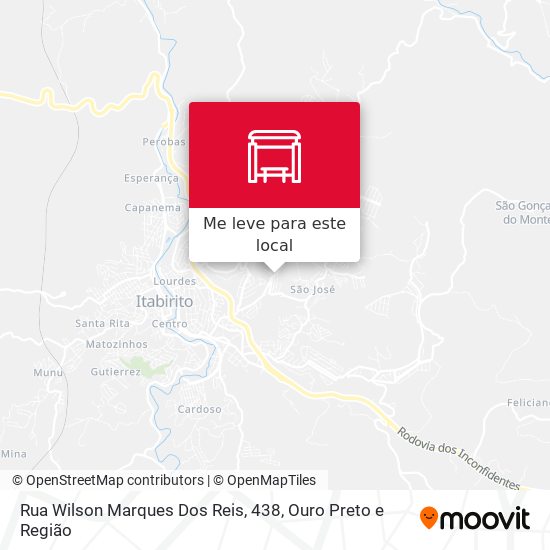 Rua Wilson Marques Dos Reis, 438 mapa