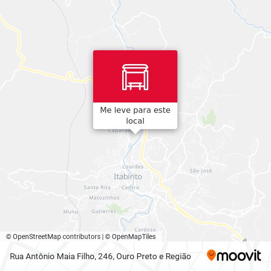 Rua Antônio Maia Filho, 246 mapa