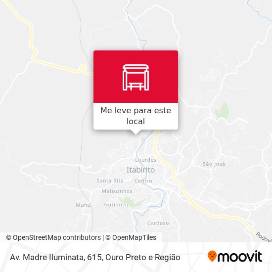 Av. Madre Iluminata, 615 mapa