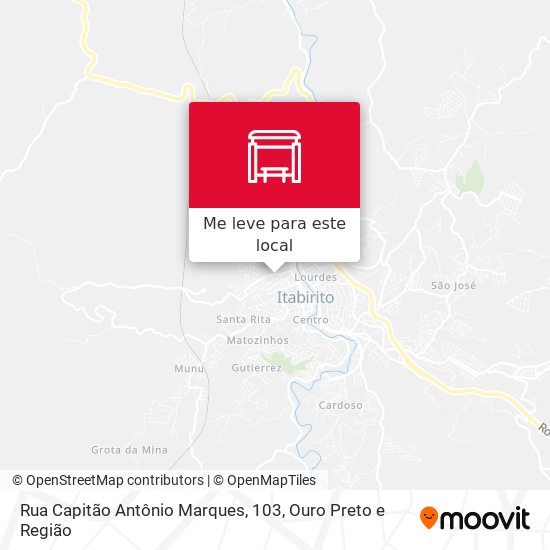 Rua Capitão Antônio Marques, 103 mapa