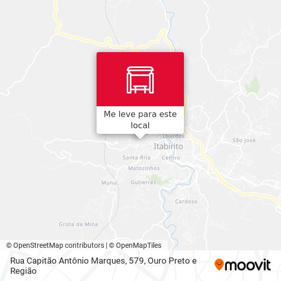 Rua Capitão Antônio Marques, 579 mapa