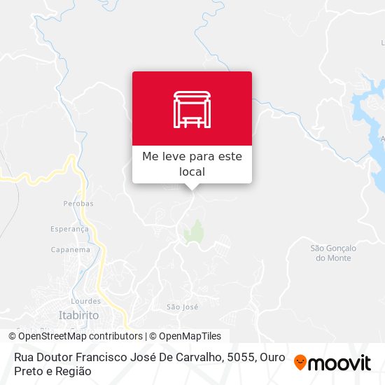 Rua Doutor Francisco José De Carvalho, 5055 mapa