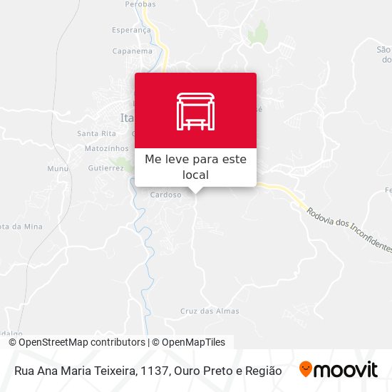 Rua Ana Maria Teixeira, 1137 mapa