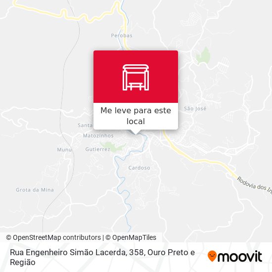 Rua Engenheiro Simão Lacerda, 358 mapa