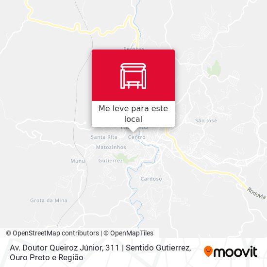 Av. Doutor Queiroz Júnior, 311 | Sentido Gutierrez mapa