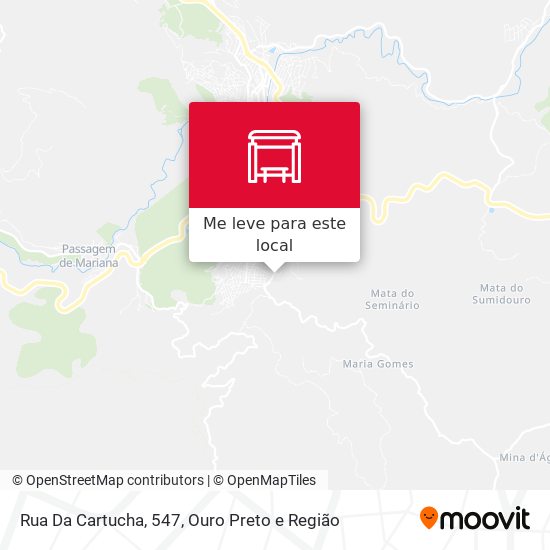 Rua Da Cartucha, 547 mapa