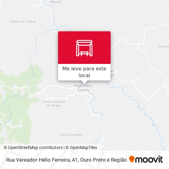 Rua Vereador Hélio Ferreira, 41 mapa