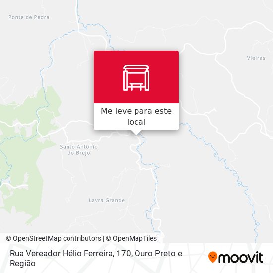 Rua Vereador Hélio Ferreira, 170 mapa