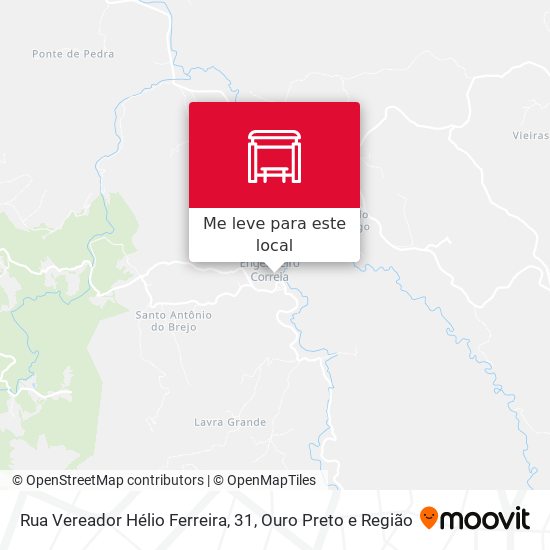 Rua Vereador Hélio Ferreira, 31 mapa