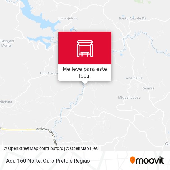 Aou-160 Norte mapa