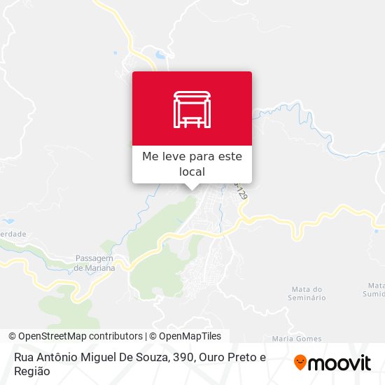 Rua Antônio Miguel De Souza, 390 mapa