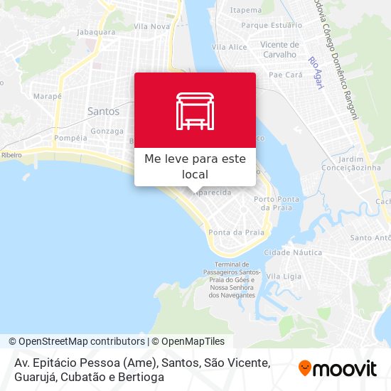 Av. Epitácio Pessoa (Ame) mapa