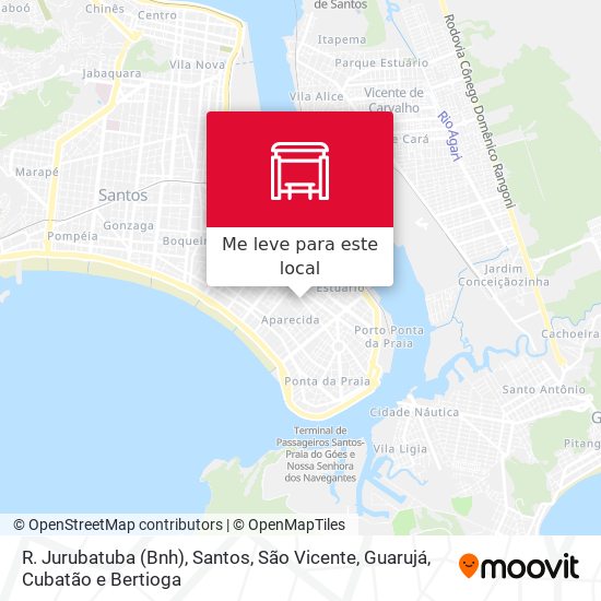 R. Jurubatuba (Bnh) mapa