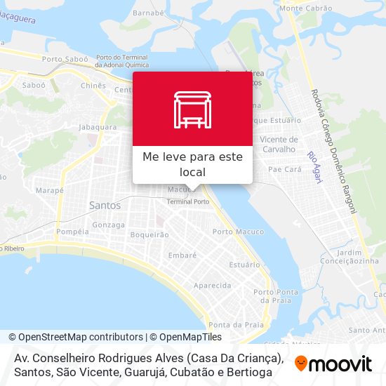 Av. Conselheiro Rodrigues Alves (Casa Da Criança) mapa