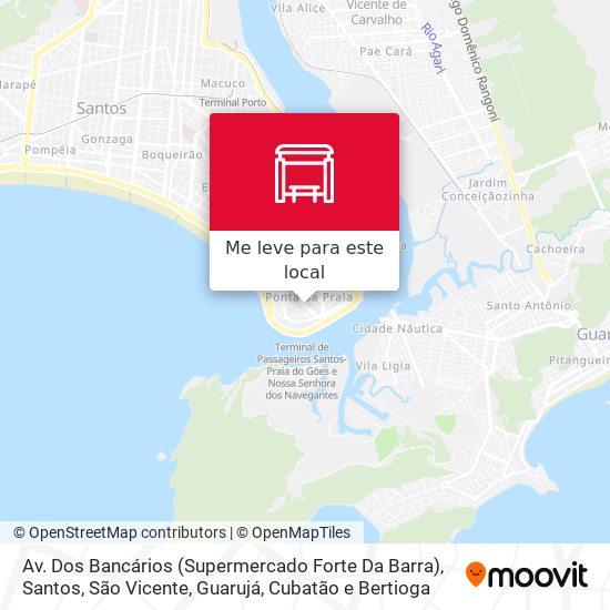 Av. Dos Bancários (Supermercado Forte Da Barra) mapa