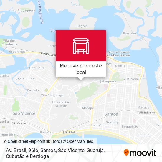 Av. Brasil, 96lo mapa