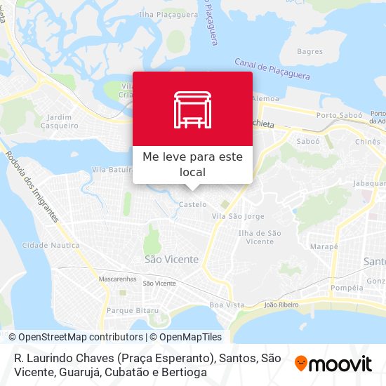 R. Laurindo Chaves (Praça Esperanto) mapa