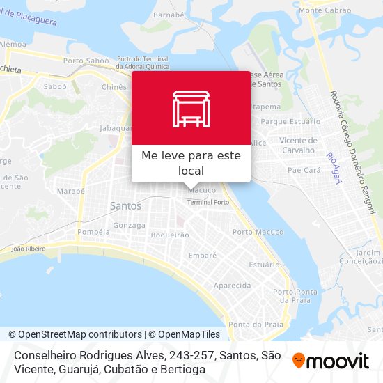 Conselheiro Rodrigues Alves, 243-257 mapa
