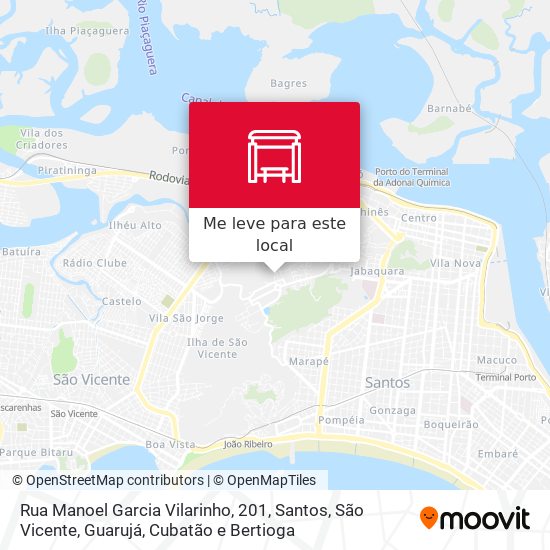 Rua Manoel Garcia Vilarinho, 201 mapa