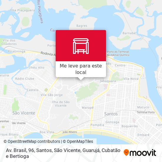 Av. Brasil, 96 mapa