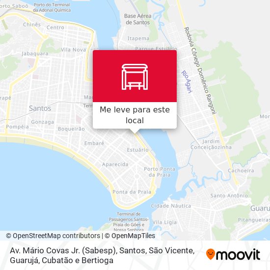 Av. Mário Covas Jr. (Sabesp) mapa