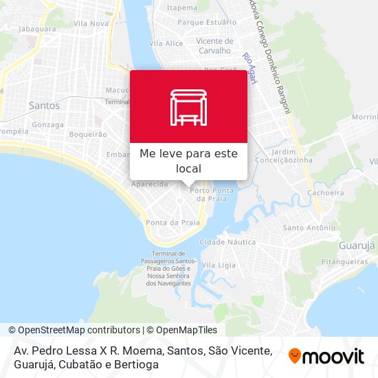 Av. Pedro Lessa X R. Moema mapa