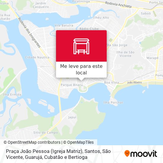 Praça João Pessoa (Igreja Matriz) mapa