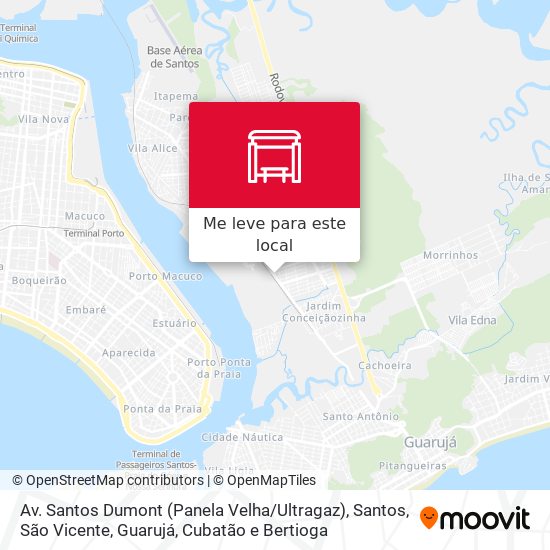 Av. Santos Dumont (Panela Velha / Ultragaz) mapa