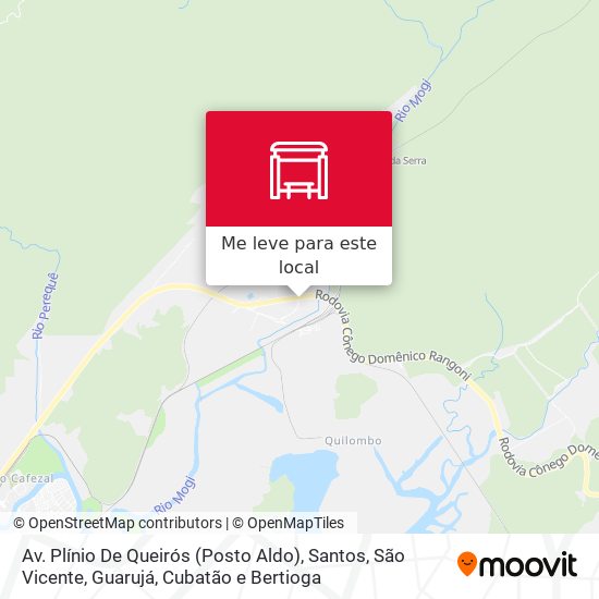 Av. Plínio De Queirós (Posto Aldo) mapa