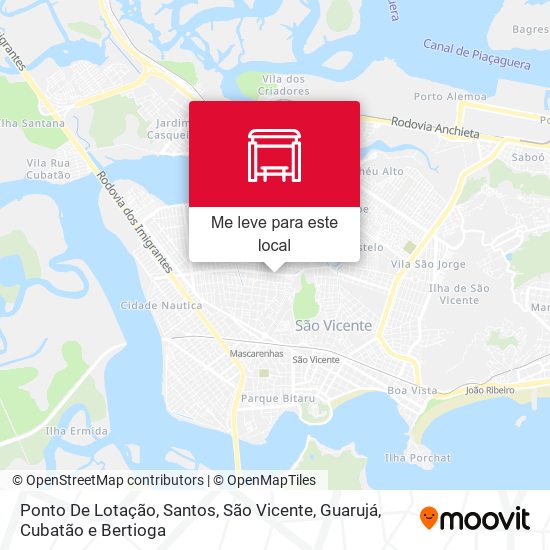 Ponto De Lotação mapa