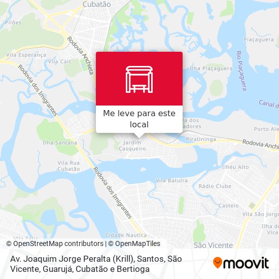 Av. Joaquim Jorge Peralta (Krill) mapa