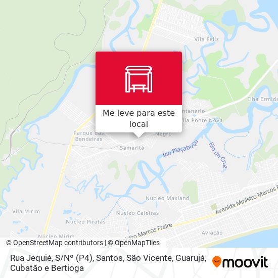 Rua Jequié, S/Nº (P4) mapa