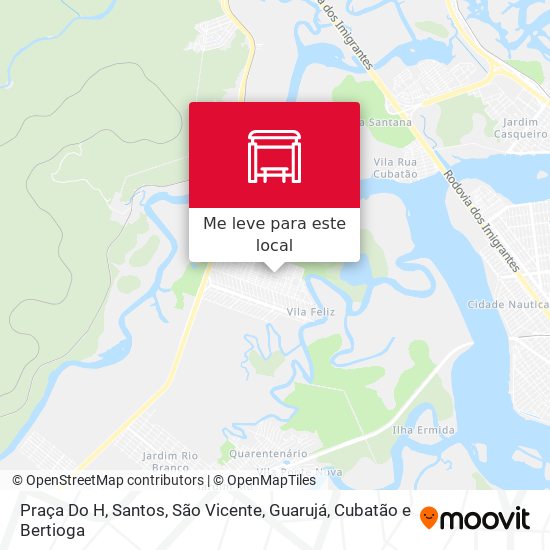 Praça Do H mapa