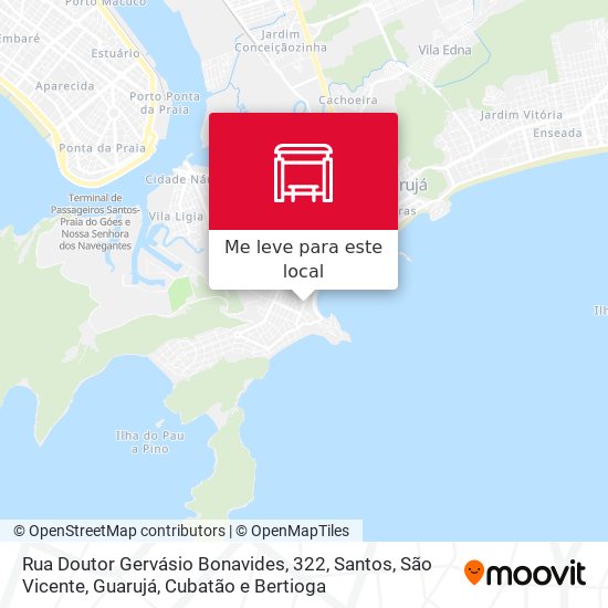 Rua Doutor Gervásio Bonavides, 322 mapa
